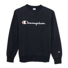 画像をギャラリービューアに読み込む, Champion 裏毛クルーネックロゴプリントスウェットシャツ M～XXL (チャンピオン 丸首 裏毛 パイル トレーナー 秋 冬 メンズ 男性) (在庫限り)
