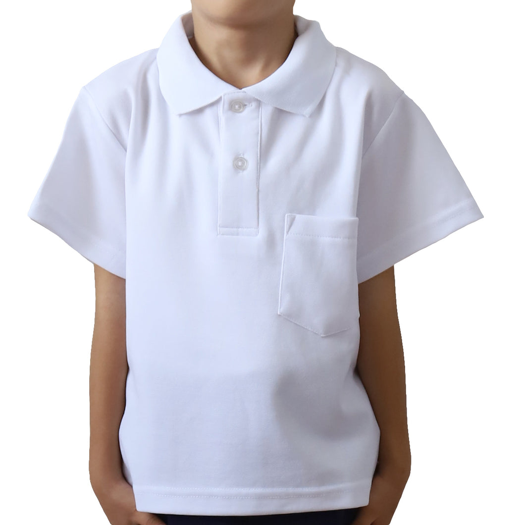 ポロシャツ 半袖 小学生 子供服 快適 スポーツ ウェア 小学校 夏服